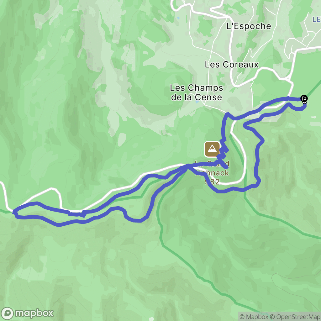 Turckheim : carte du parcours de randonnée - France