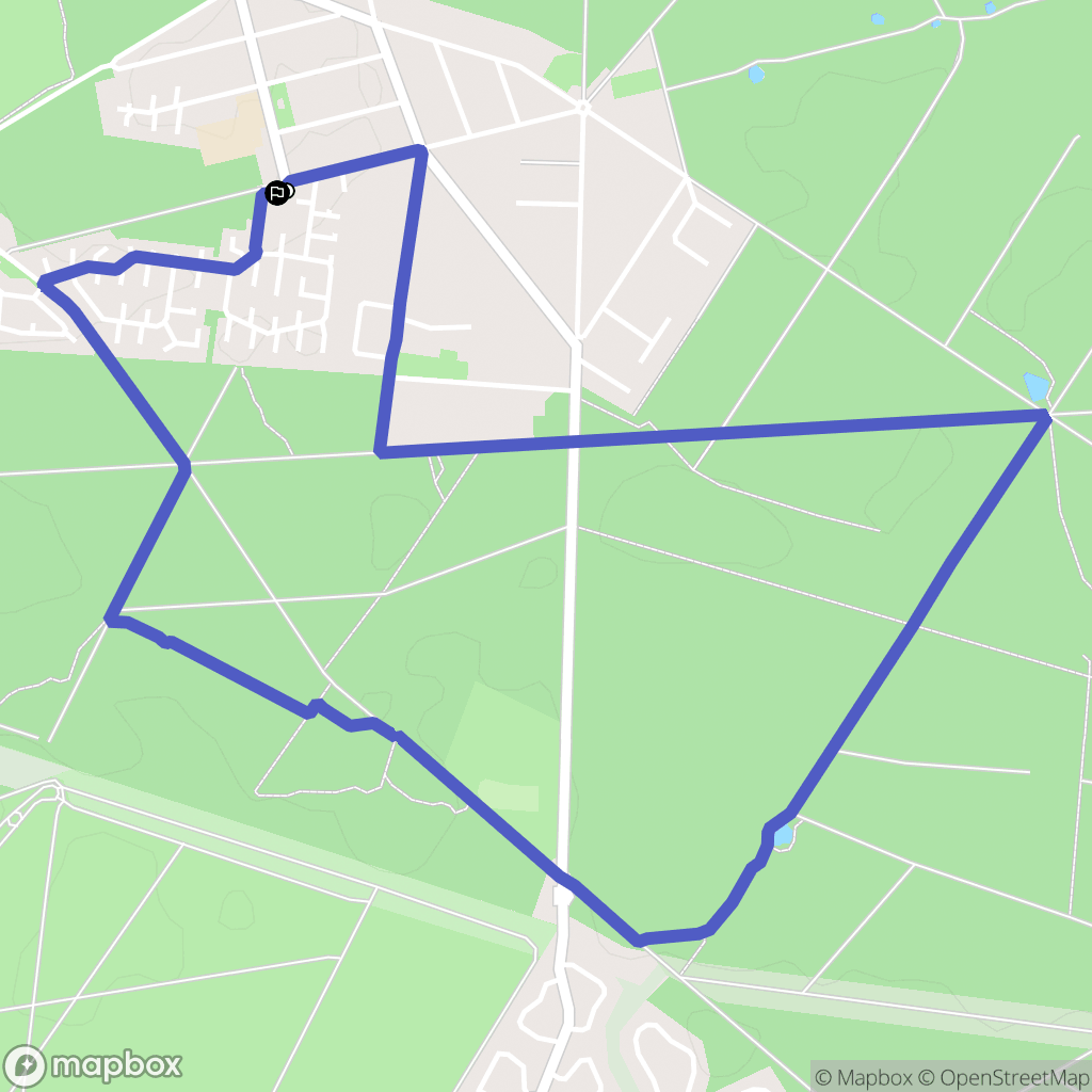 Sucy-en-Brie : carte du parcours de randonnée - France