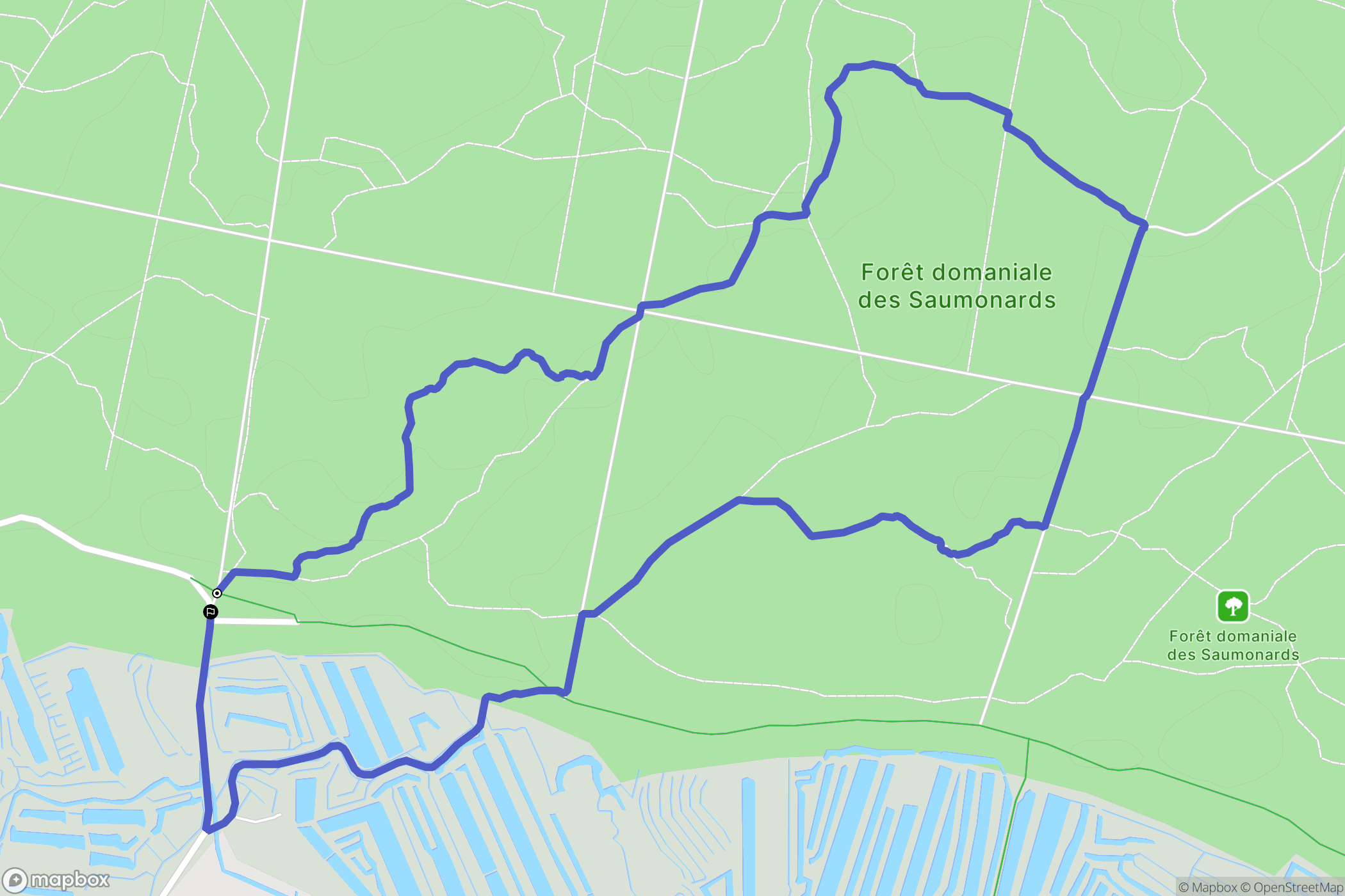 Saint-Georges-d'Oléron: routekaart voor buitenactiviteiten - France
