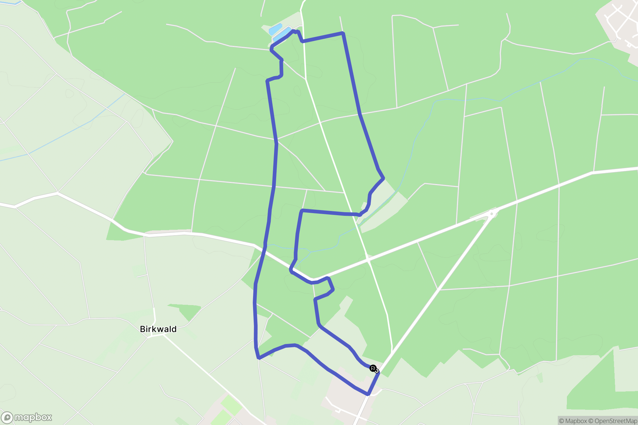 Weitbruch : carte du parcours de randonnée - France