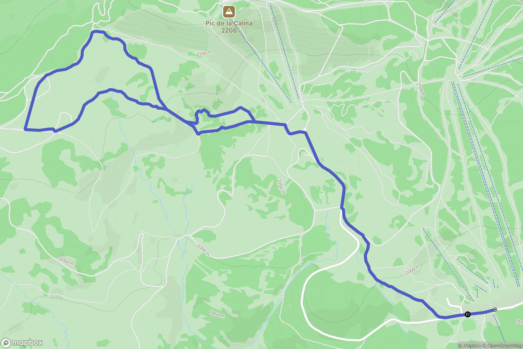 Font-Romeu-Odeillo-Via: routekaart voor buitenactiviteiten - France
