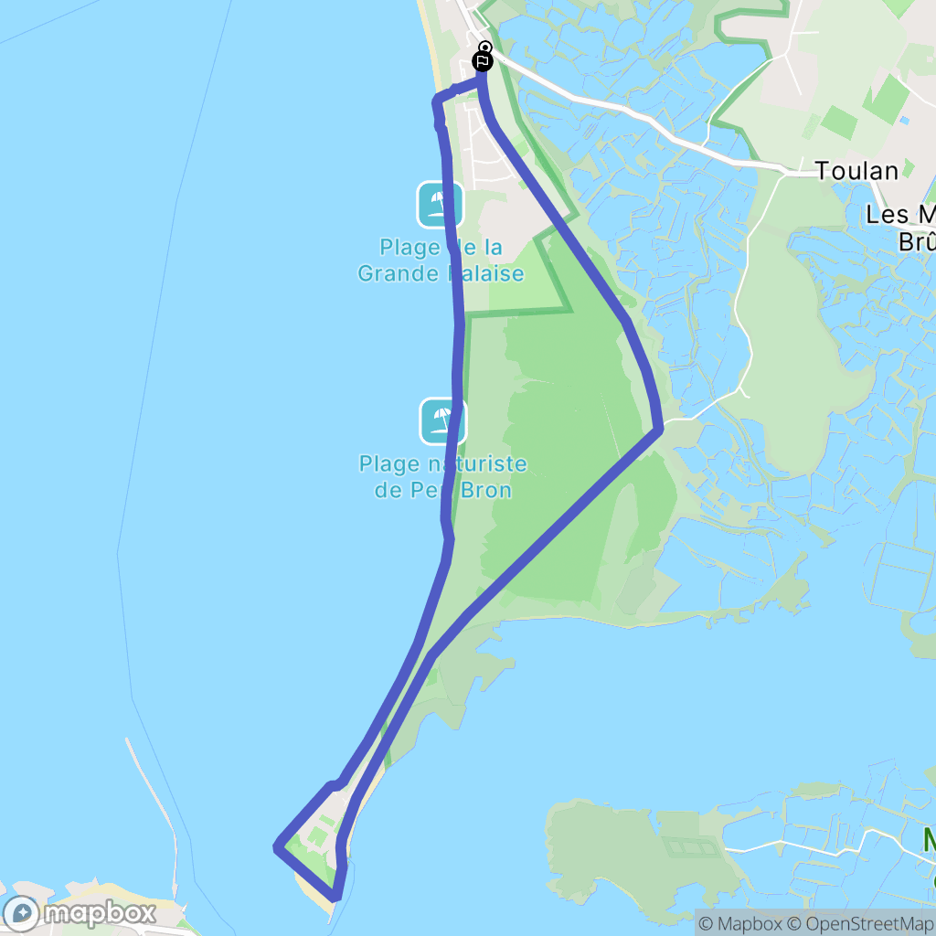 La Turballe: routekaart voor buitenactiviteiten - France