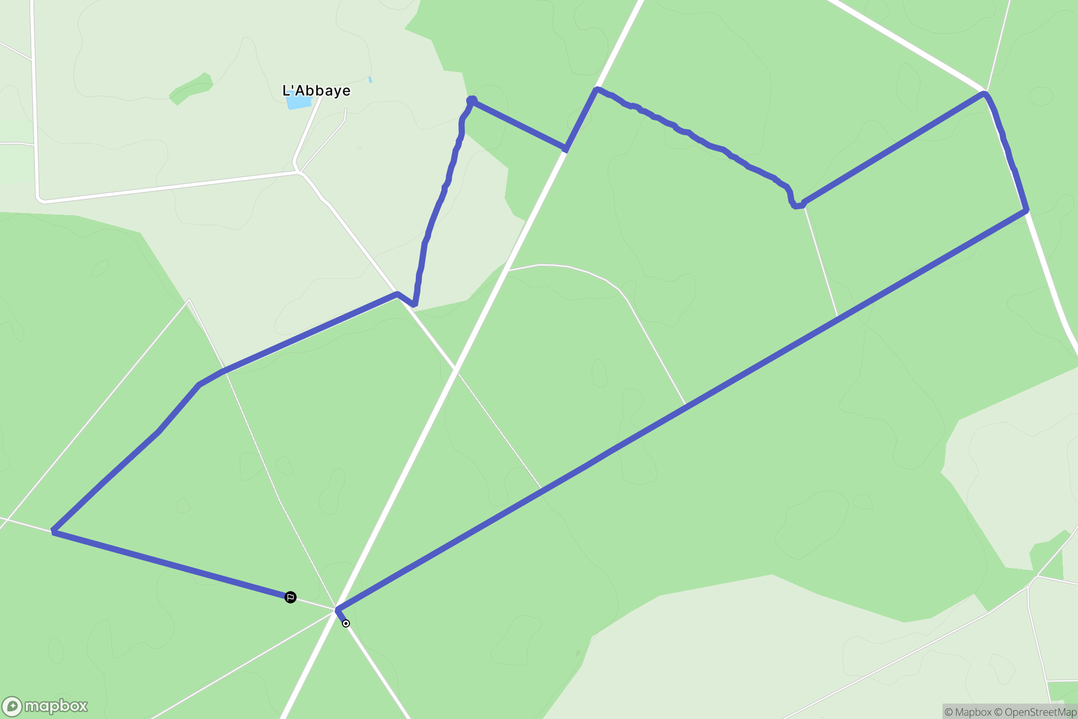 Chenoise-Cucharmoy : carte du parcours de randonnée - France