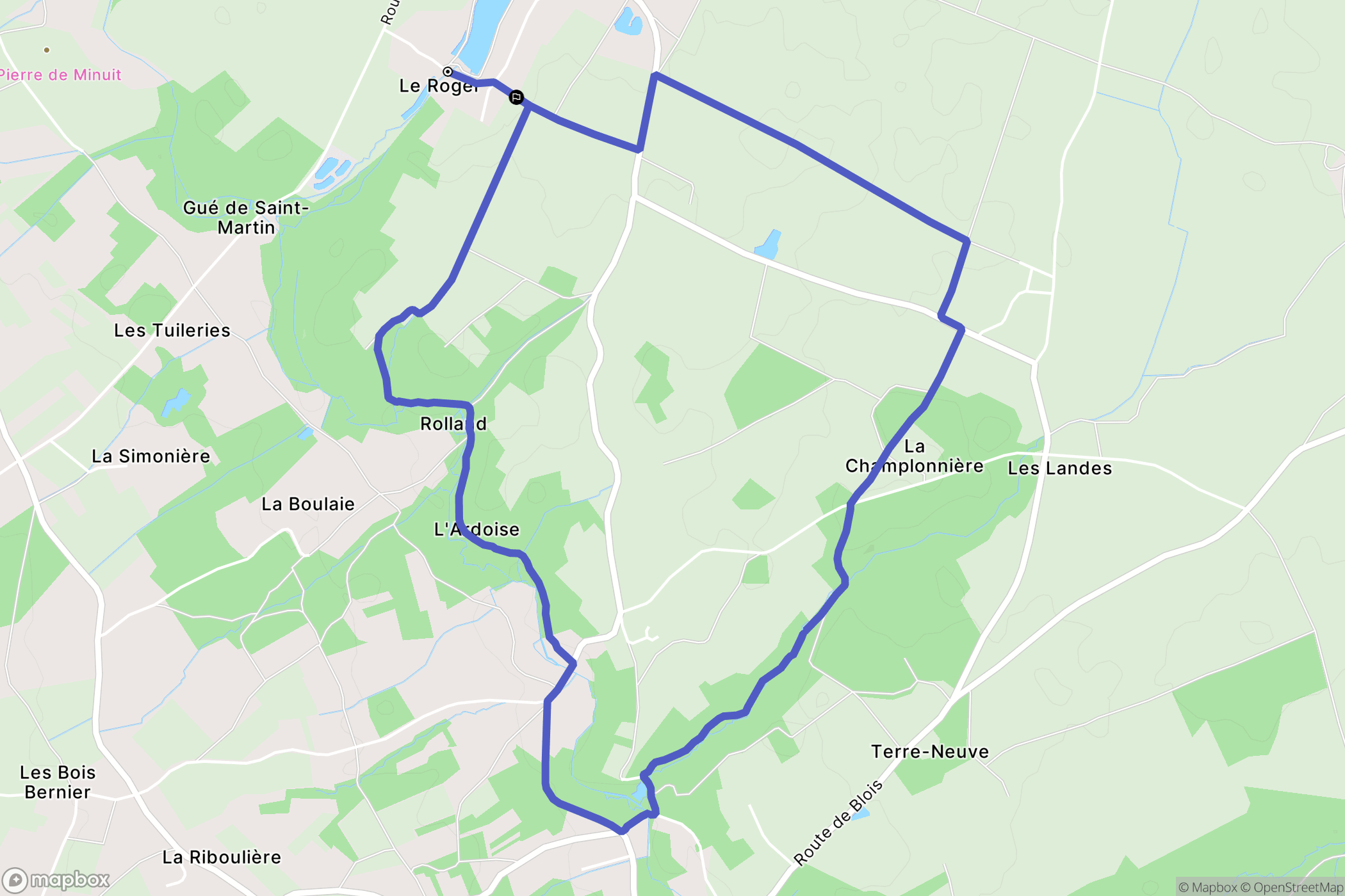 Le Controis-en-Sologne: routekaart voor buitenactiviteiten - France