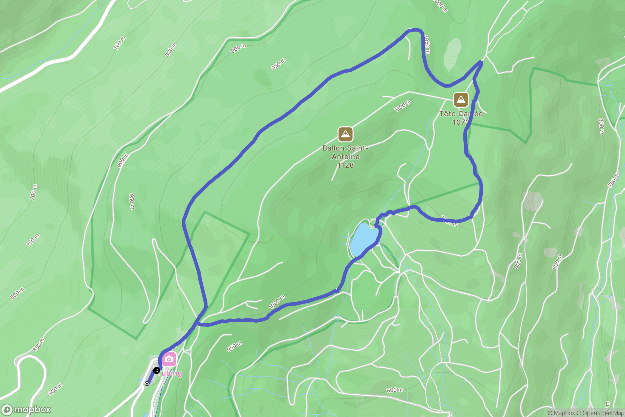 Plancher-les-Mines: routekaart voor buitenactiviteiten - France