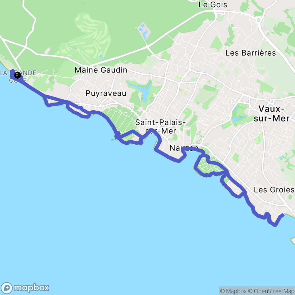Vaux sur Mer: routekaart voor buitenactiviteiten - France