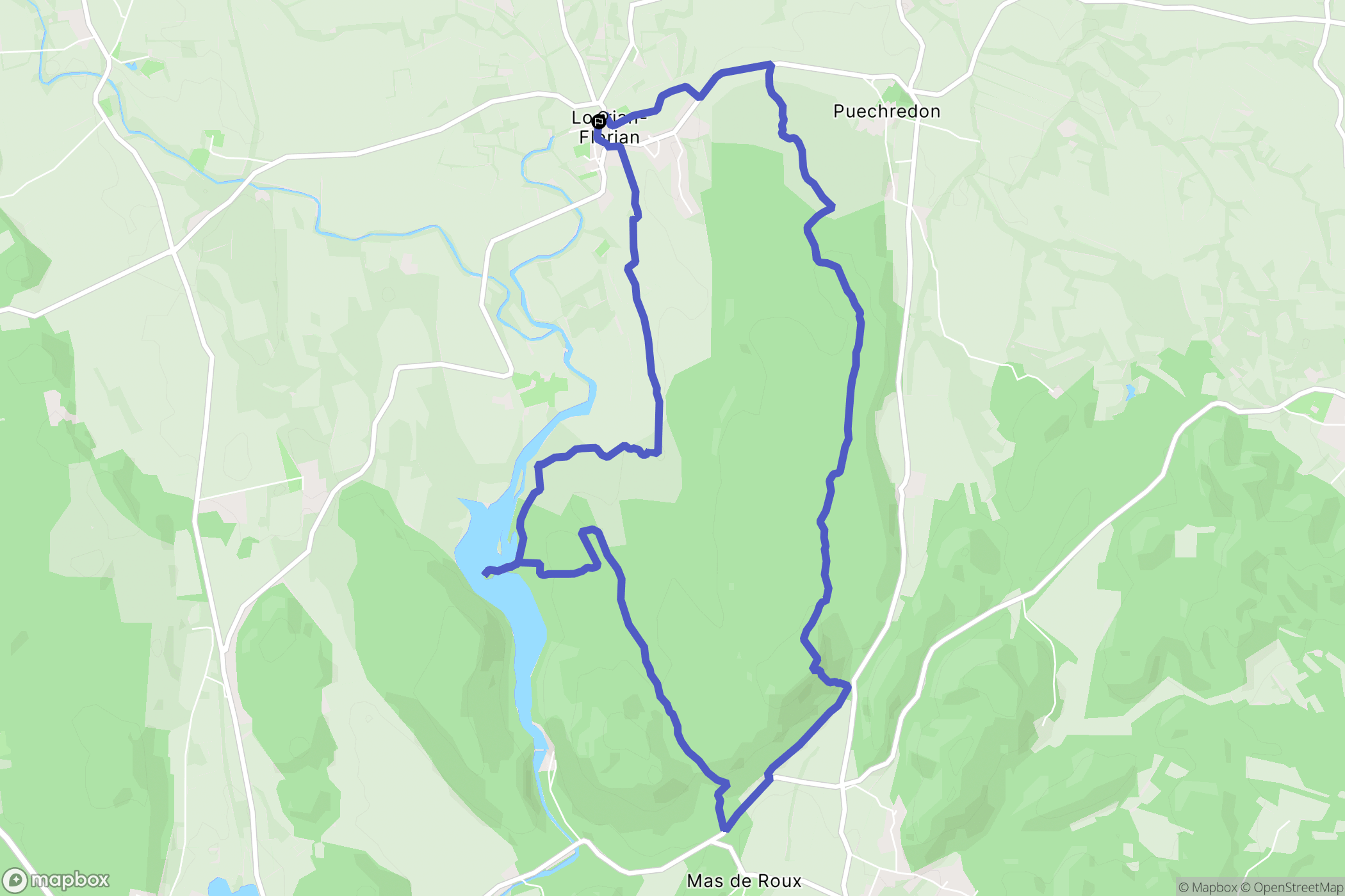 Logrian-Florian: routekaart voor buitenactiviteiten - France