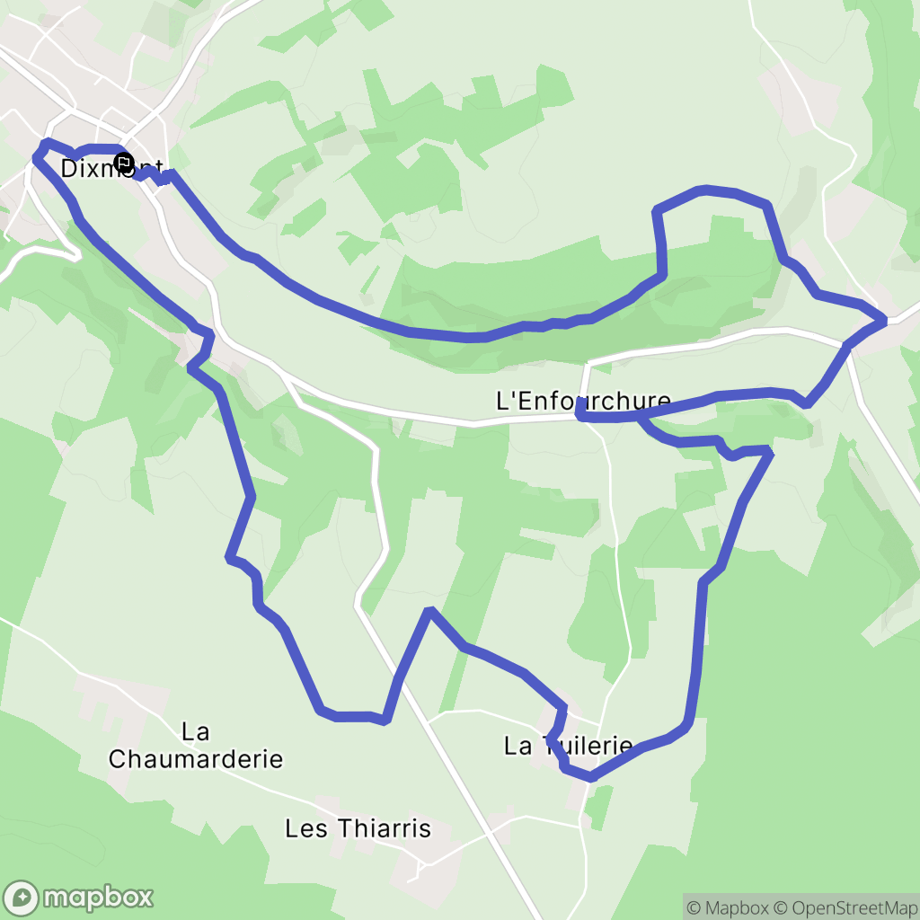 Dixmont: routekaart voor buitenactiviteiten - France