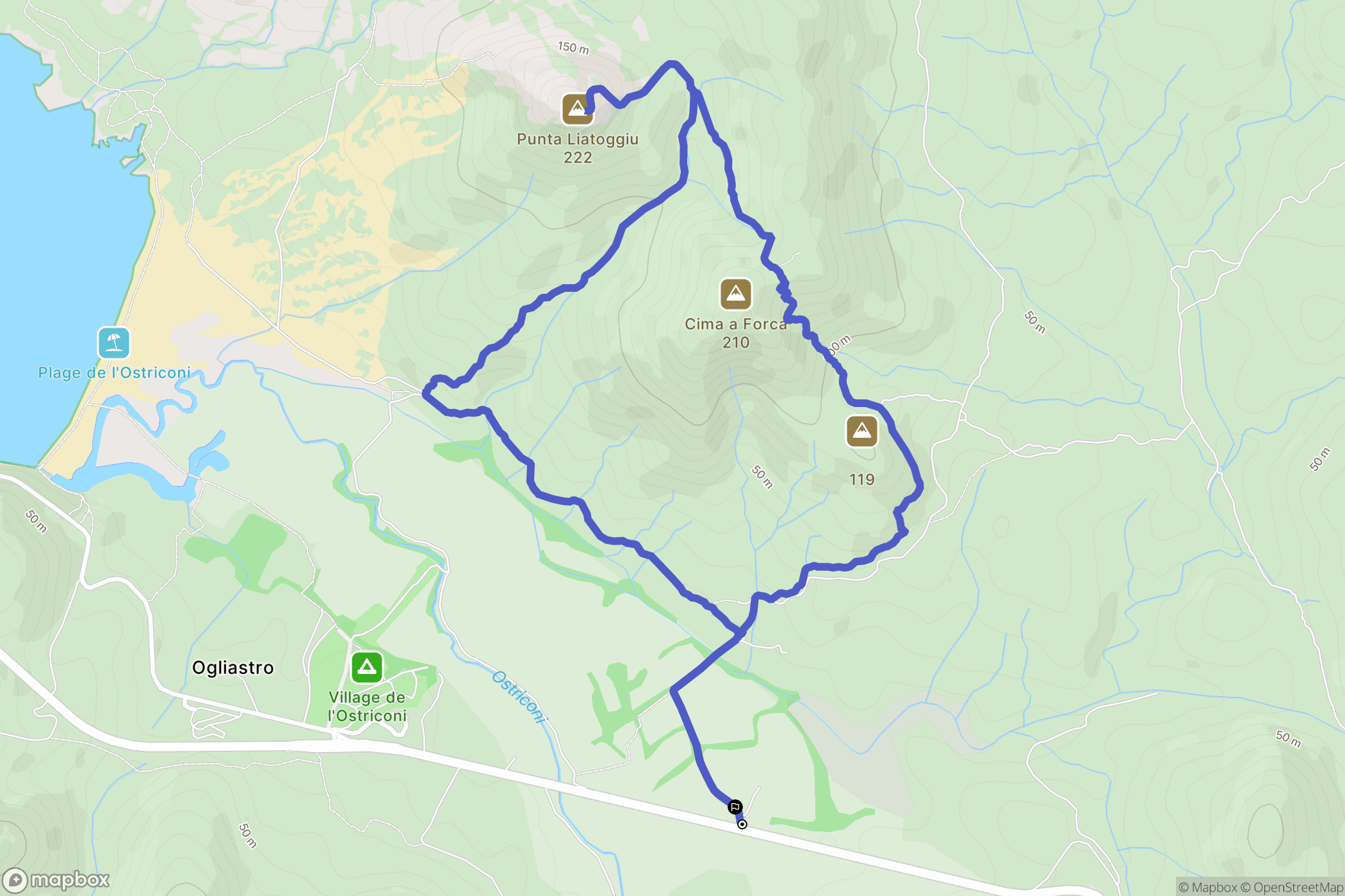 Palasca: routekaart voor buitenactiviteiten - France