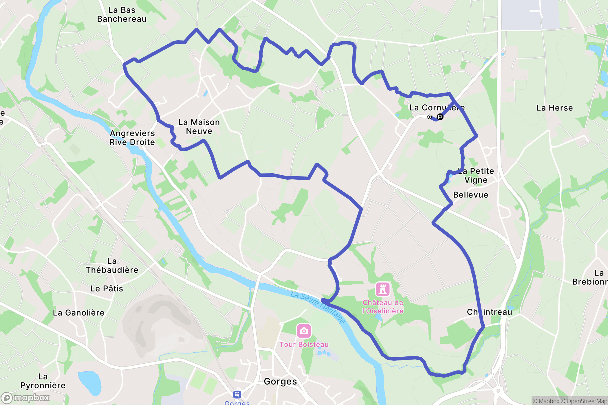Gorges: routekaart voor buitenactiviteiten - France