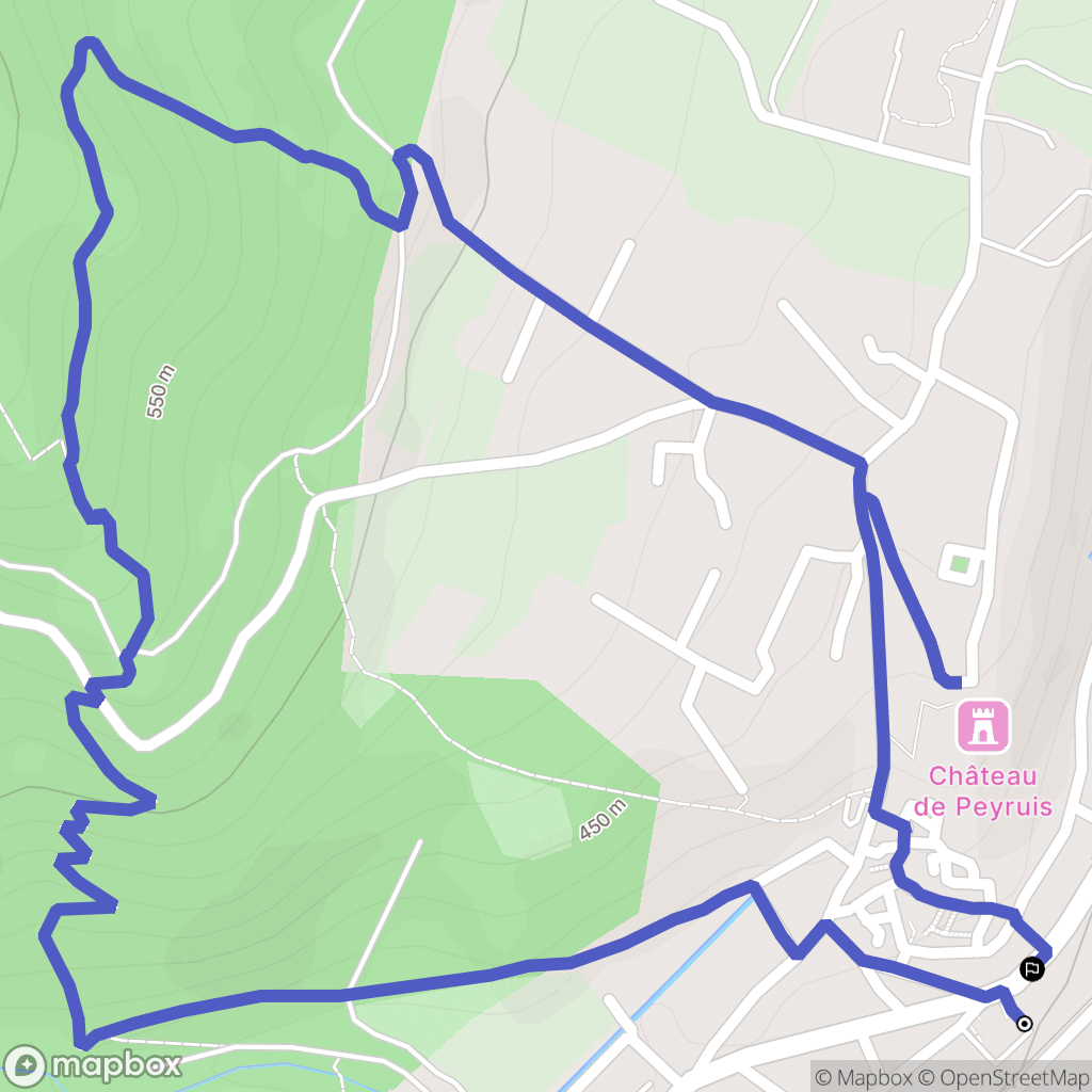 Peyruis: routekaart voor buitenactiviteiten - France