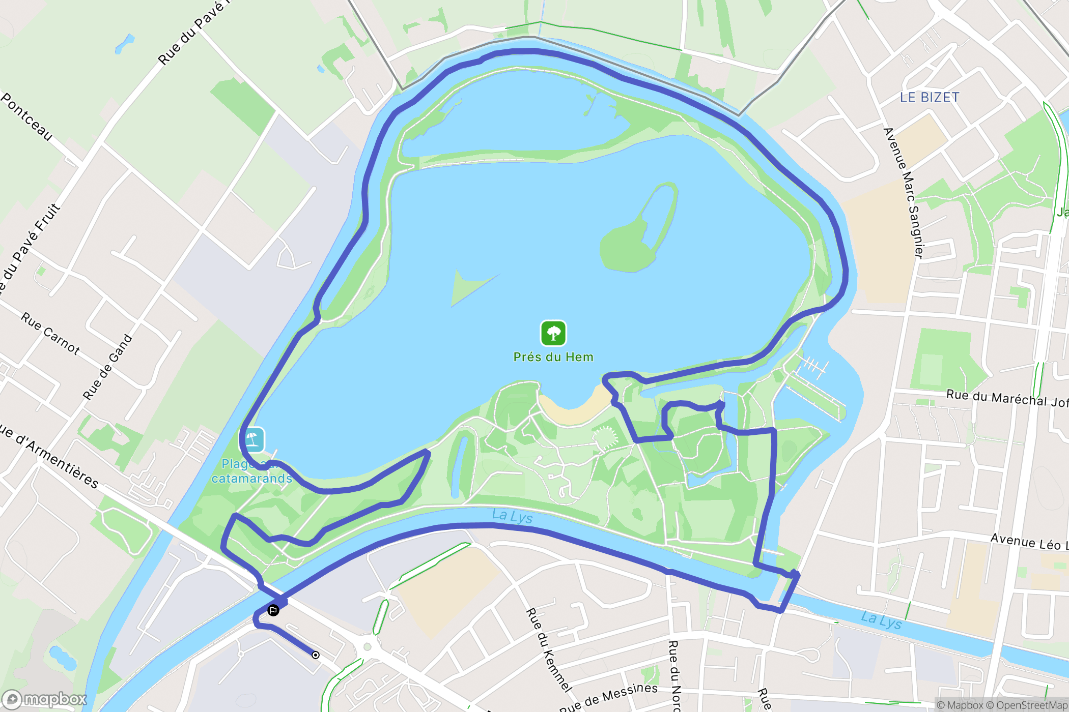 Armentières: routekaart voor buitenactiviteiten - France