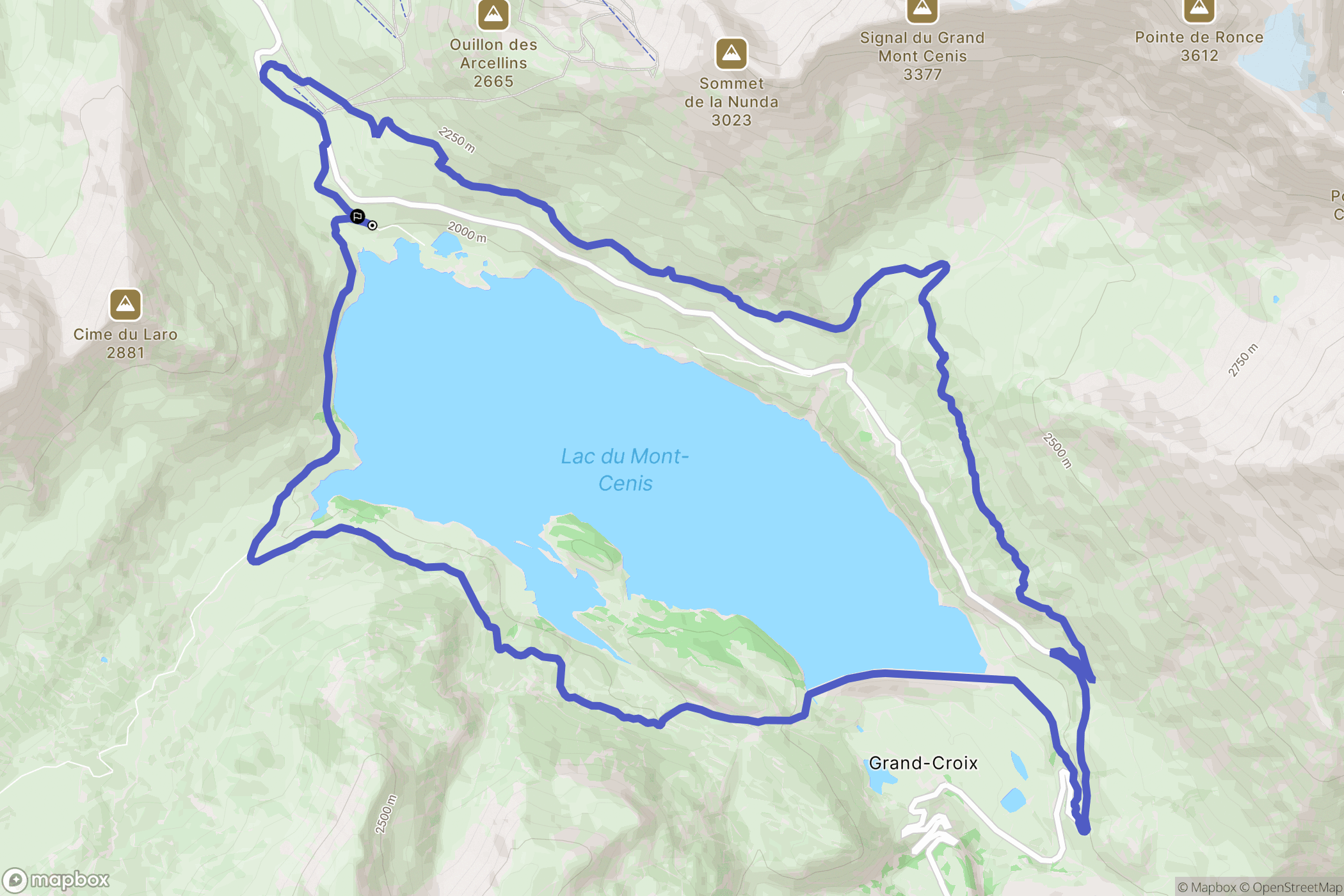 Val-Cenis: routekaart voor buitenactiviteiten - France