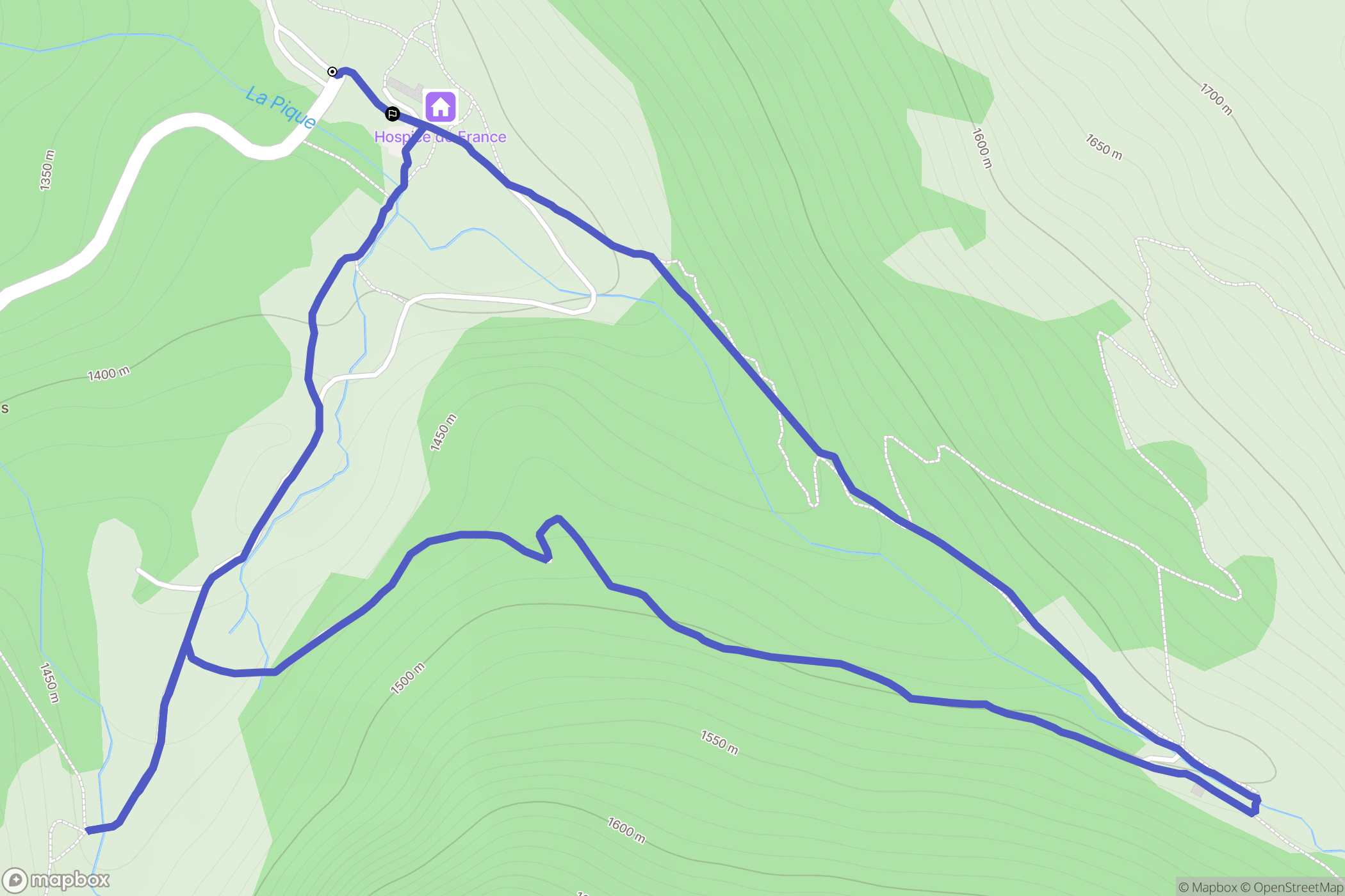 Bagnères-de-Luchon: routekaart voor buitenactiviteiten - France