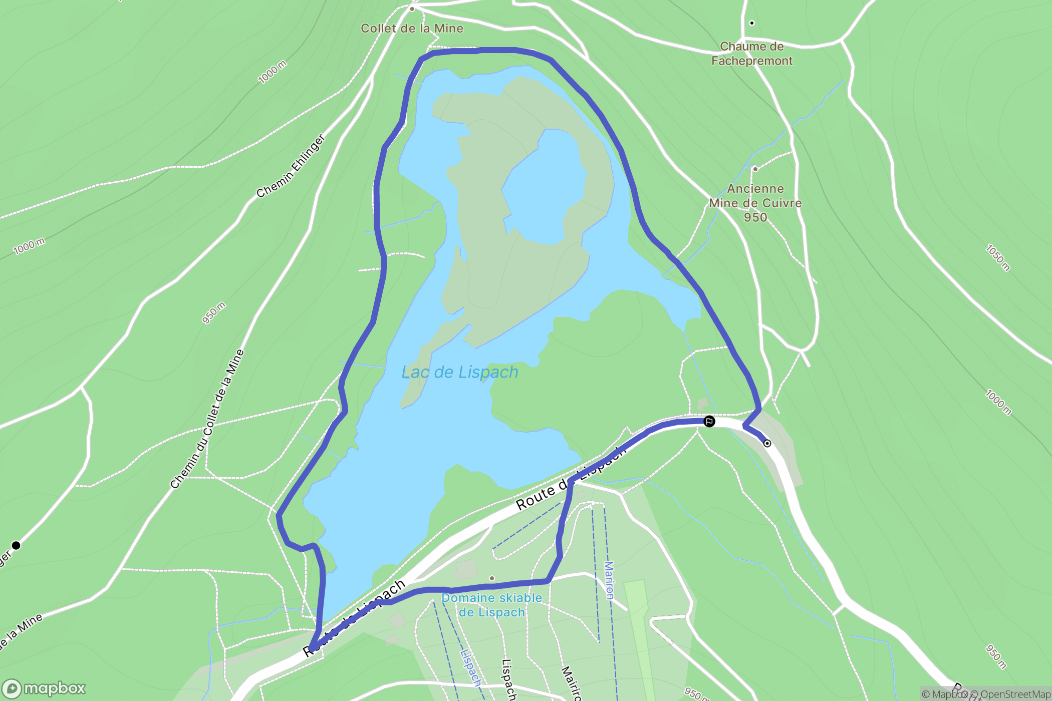 La Bresse: routekaart voor buitenactiviteiten - France