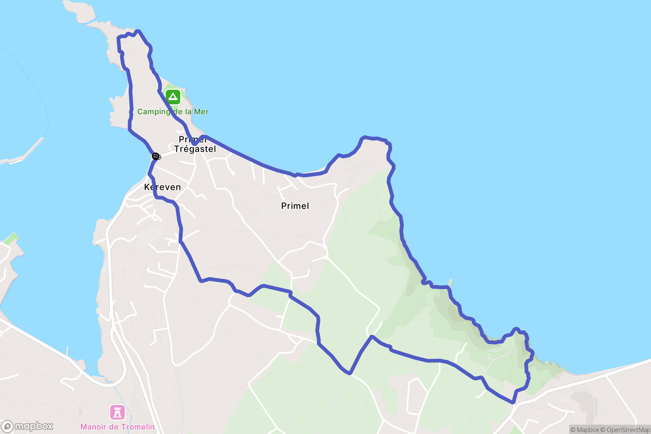 Plougasnou: routekaart voor buitenactiviteiten - France