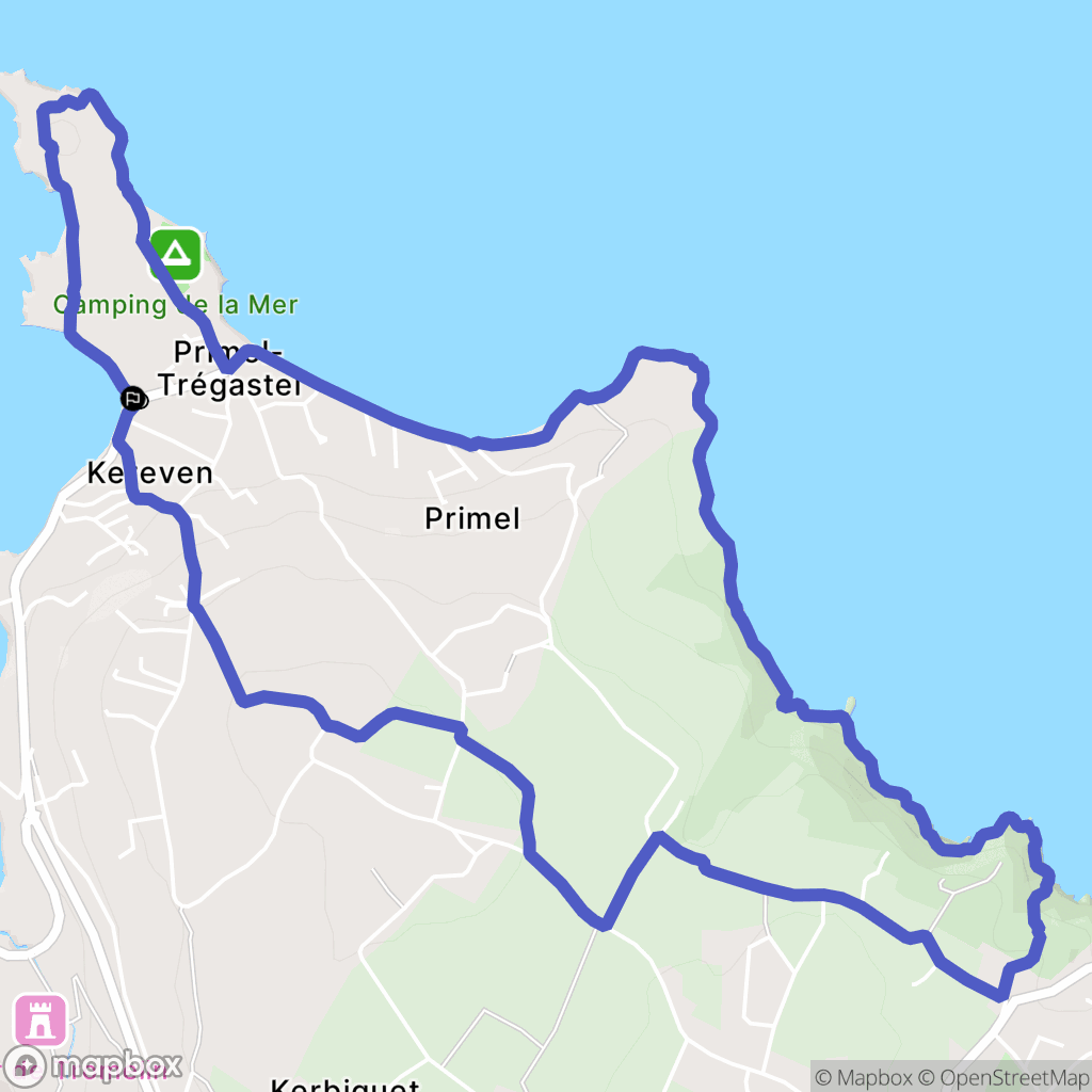 Plougasnou: routekaart voor buitenactiviteiten - France