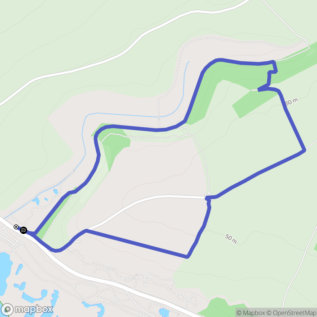 La Chaussée-Tirancourt : carte du parcours de randonnée - France