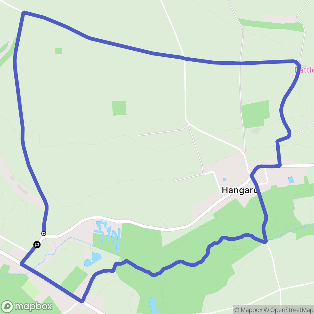 Domart-sur-la-Luce : carte du parcours de randonnée - France