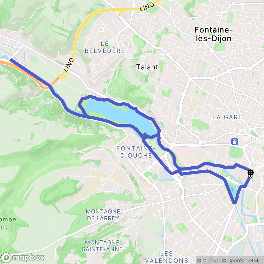Dijon: routekaart voor buitenactiviteiten - France