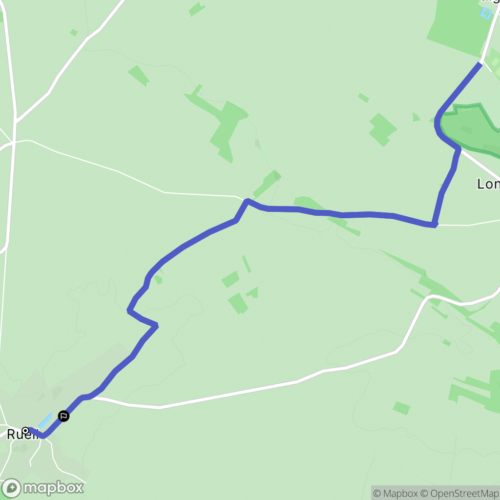 Seraincourt : carte du parcours de randonnée - France