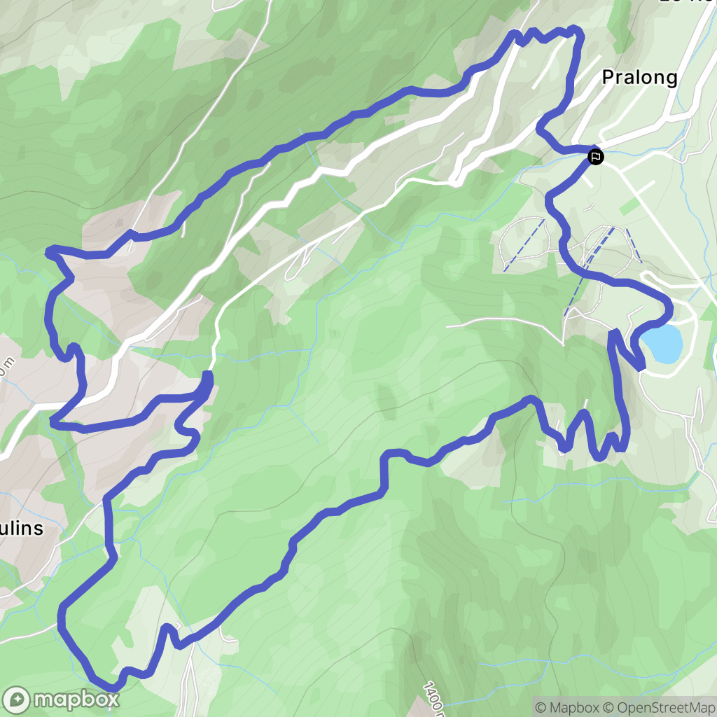 Le Reposoir: routekaart voor buitenactiviteiten - France