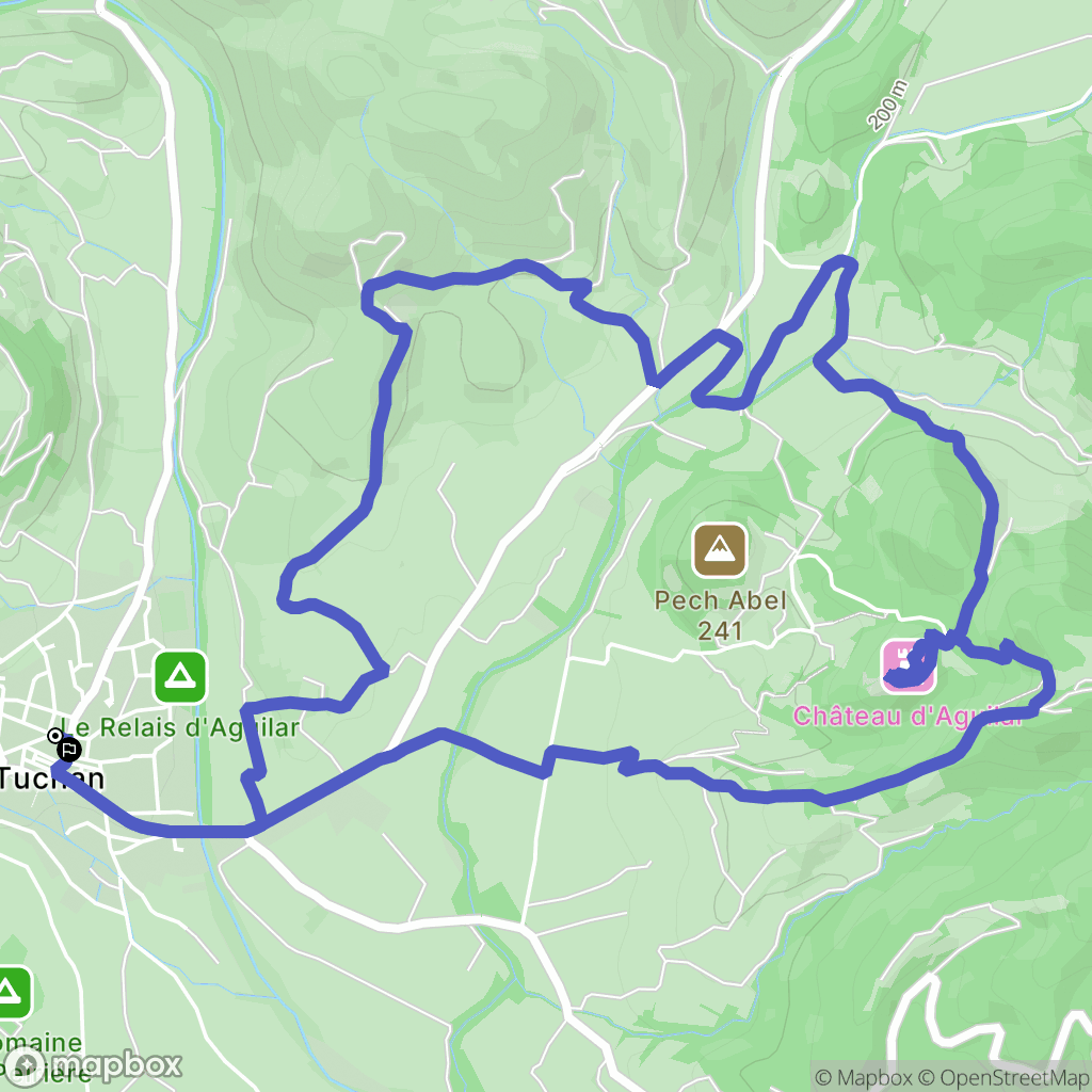 Tuchan: routekaart voor buitenactiviteiten - France