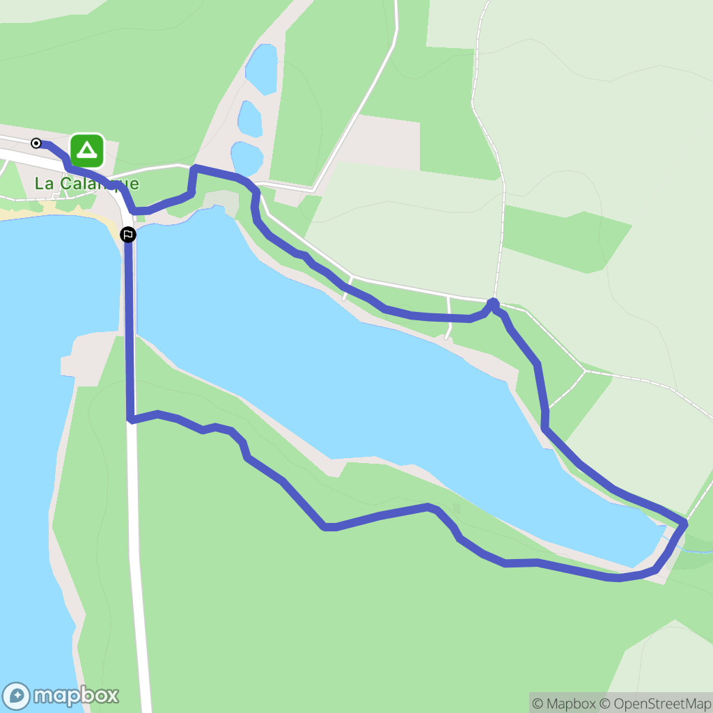 Saint-Fargeau : carte du parcours de randonnée - France