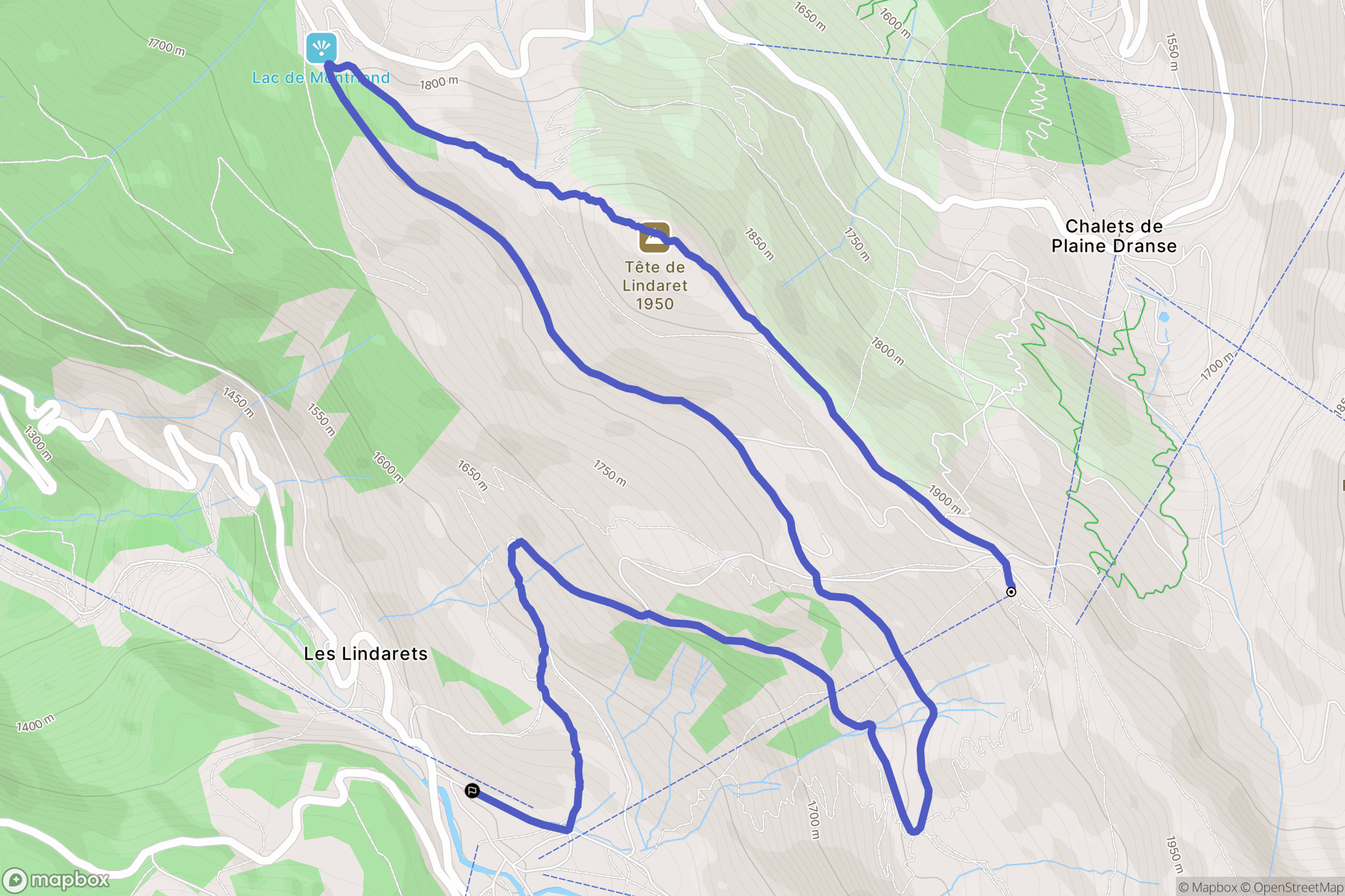 Châtel: routekaart voor buitenactiviteiten - France