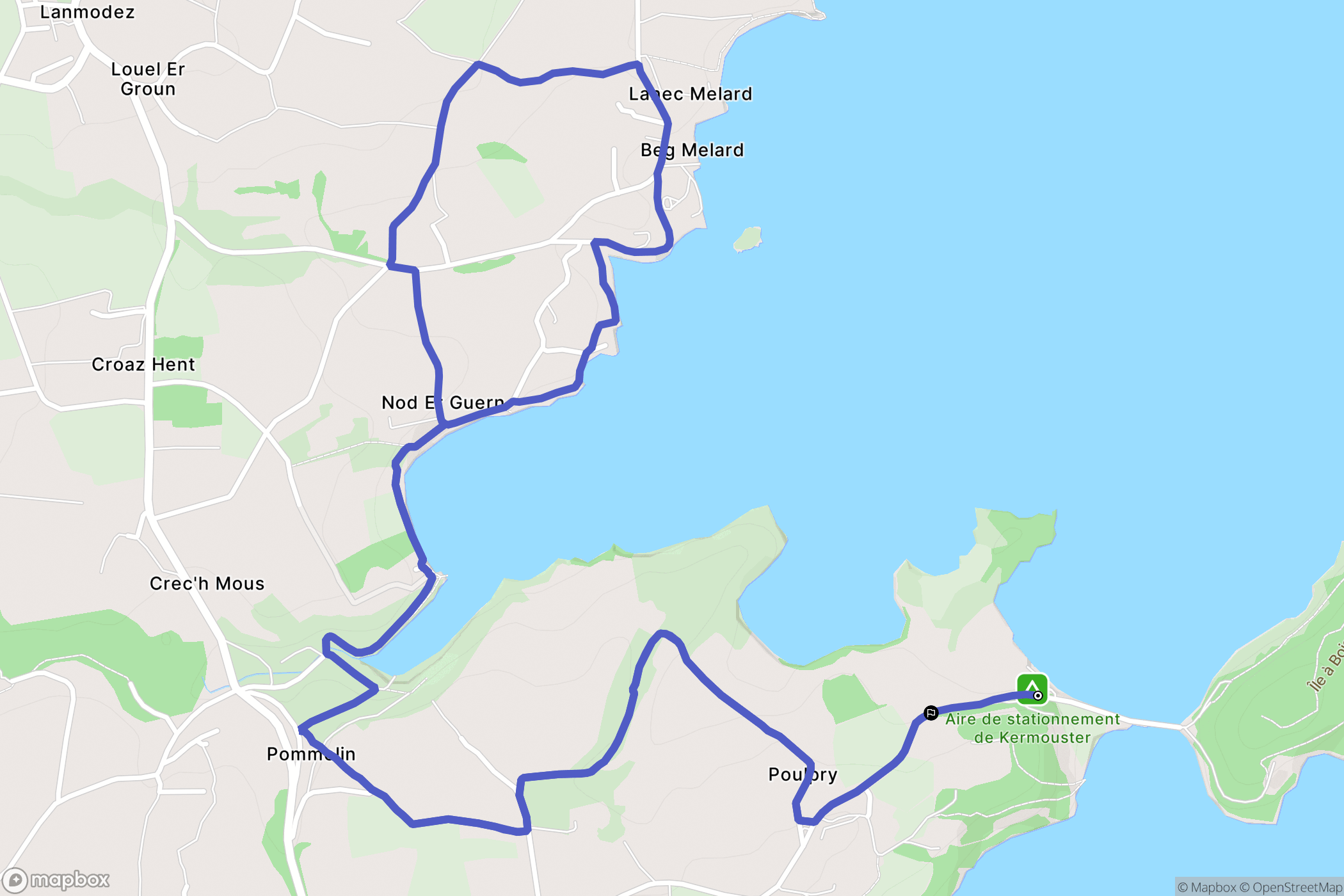 Lézardrieux: routekaart voor buitenactiviteiten - France
