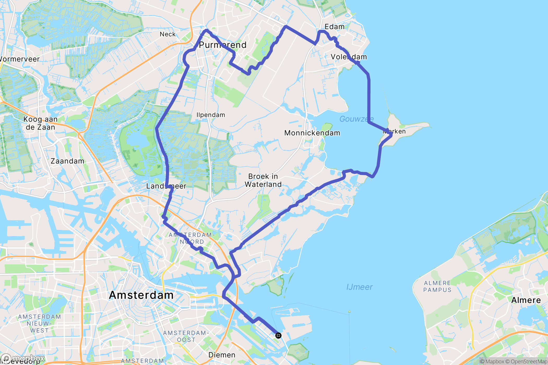 Amsterdam: routekaart voor buitenactiviteiten - Netherlands