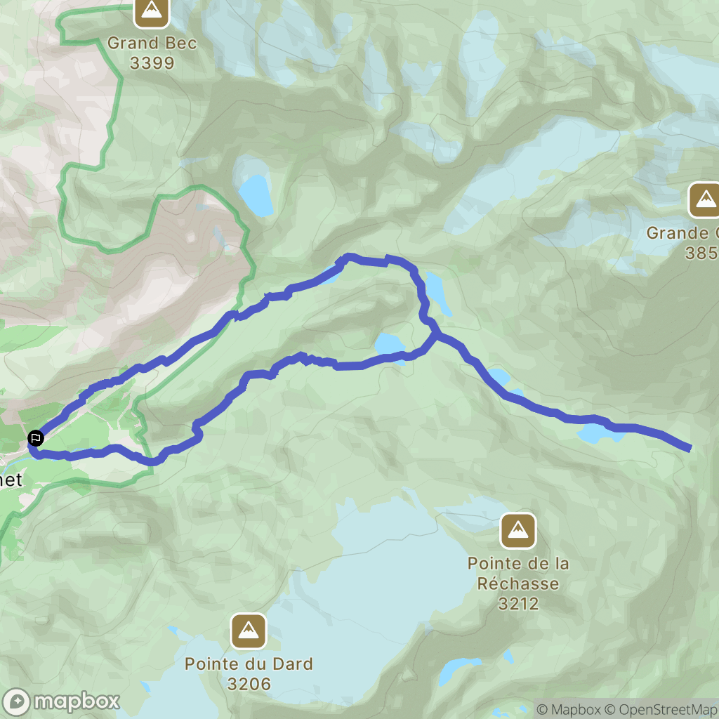 Pralognan-la-Vanoise: routekaart voor buitenactiviteiten - France
