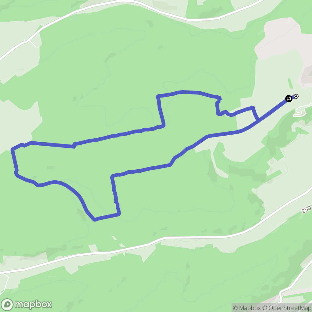 Sampigny : carte du parcours de randonnée - France