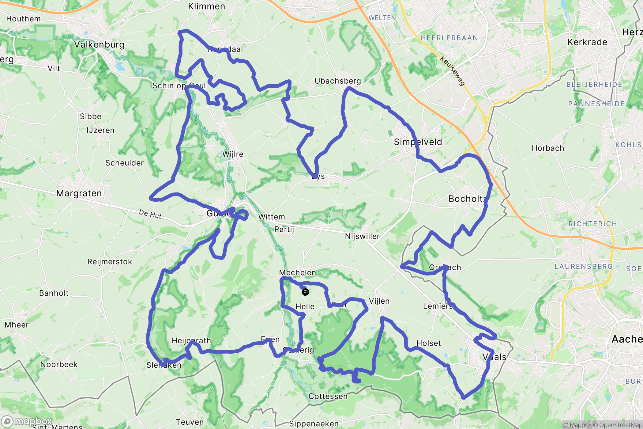 Mechelen: routekaart voor buitenactiviteiten - Netherlands