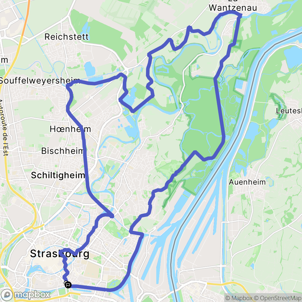 Strasbourg: routekaart voor buitenactiviteiten - France
