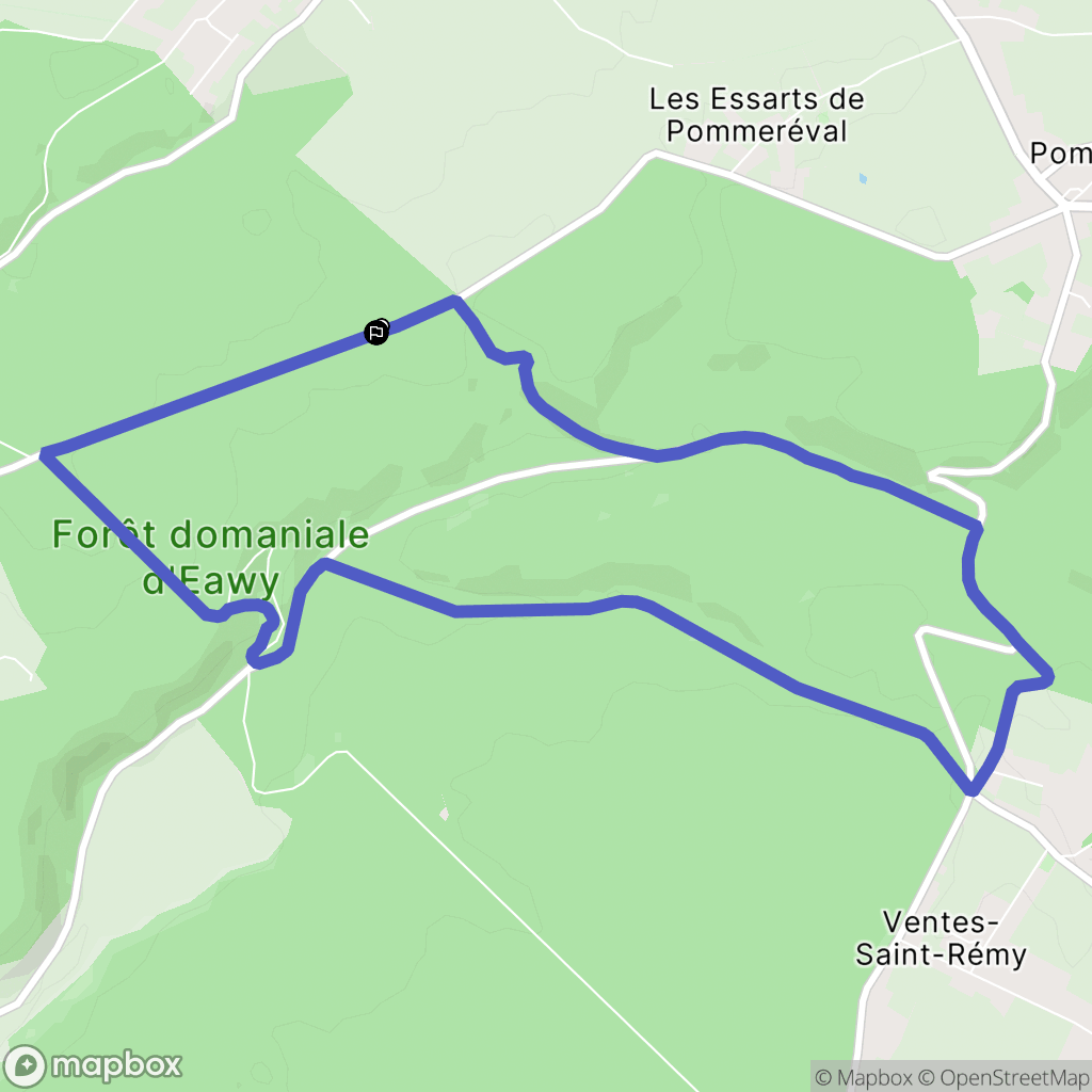 Ardouval: routekaart voor buitenactiviteiten - France