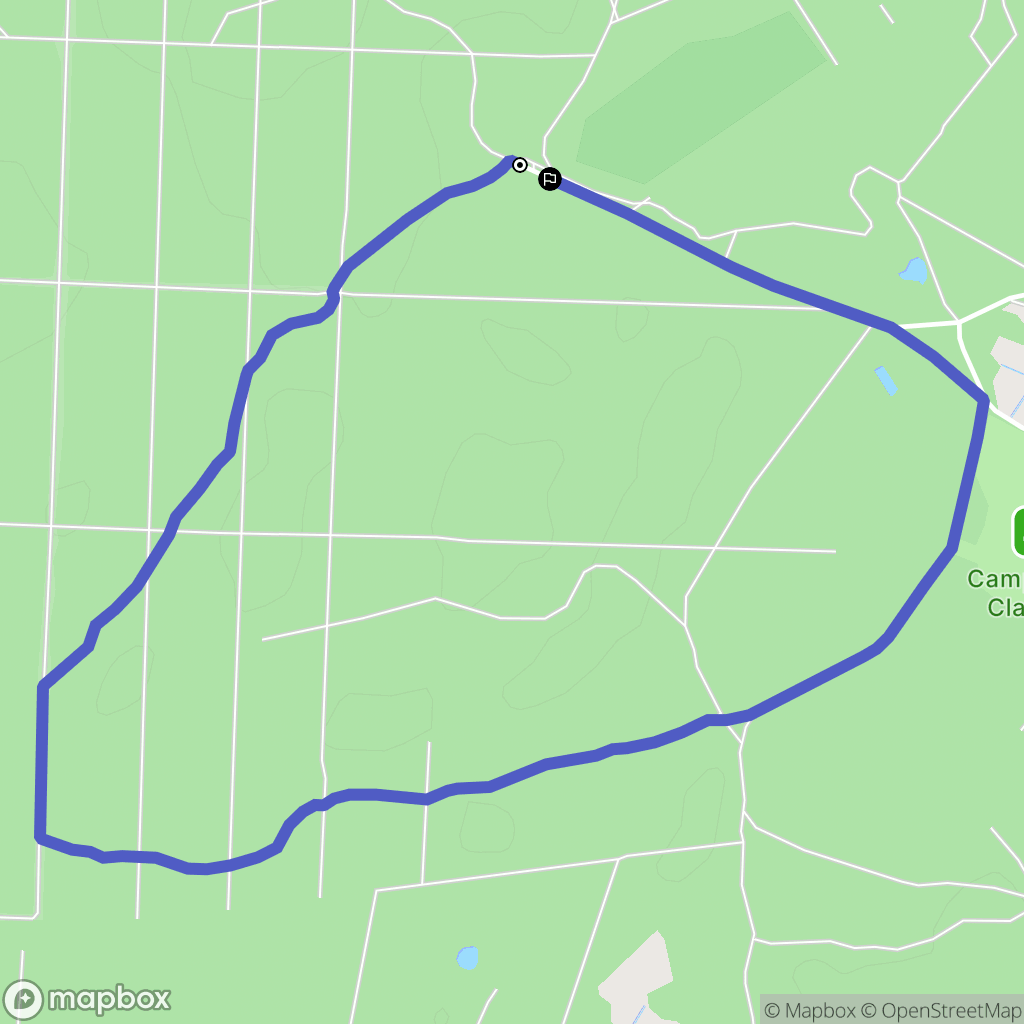 La Tremblade : carte du parcours de randonnée - France
