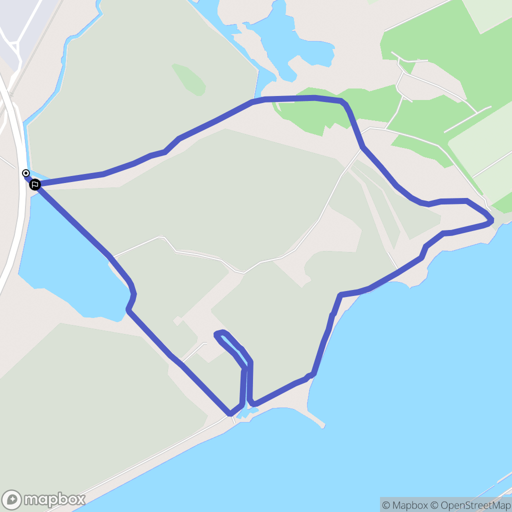 Frontignan : carte du parcours de randonnée - France