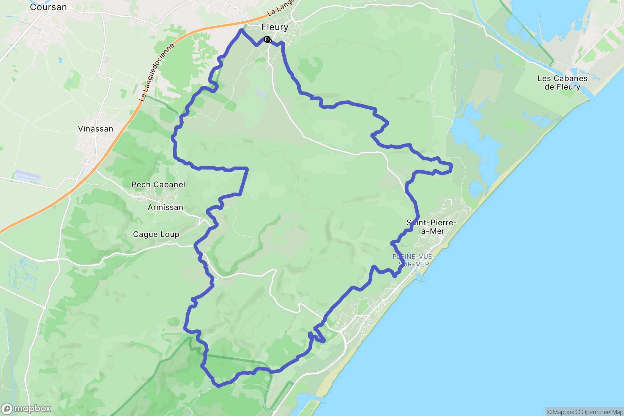 Fleury: routekaart voor buitenactiviteiten - France