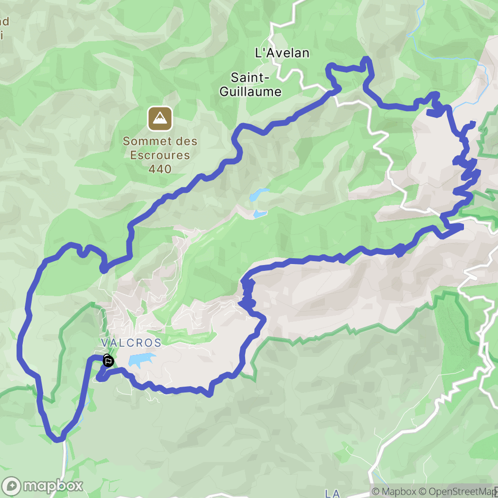 La Londe-les-Maures : carte du parcours de randonnée - France