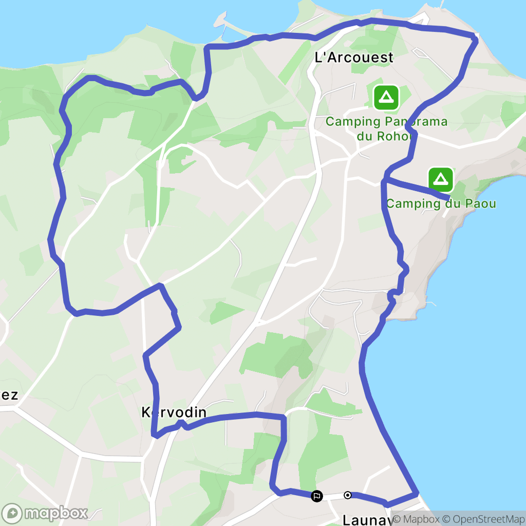 Ploubazlanec: routekaart voor buitenactiviteiten - France