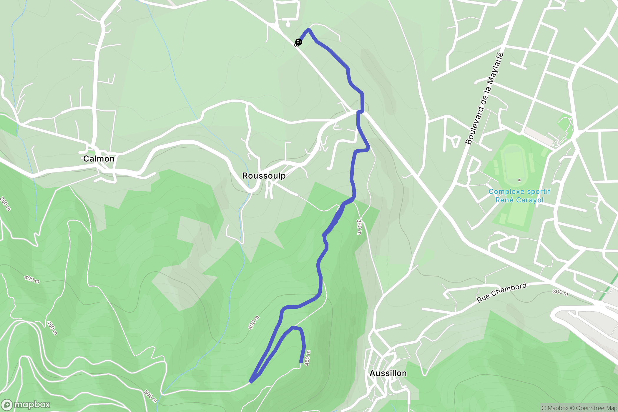 Aiguefonde: routekaart voor buitenactiviteiten - France