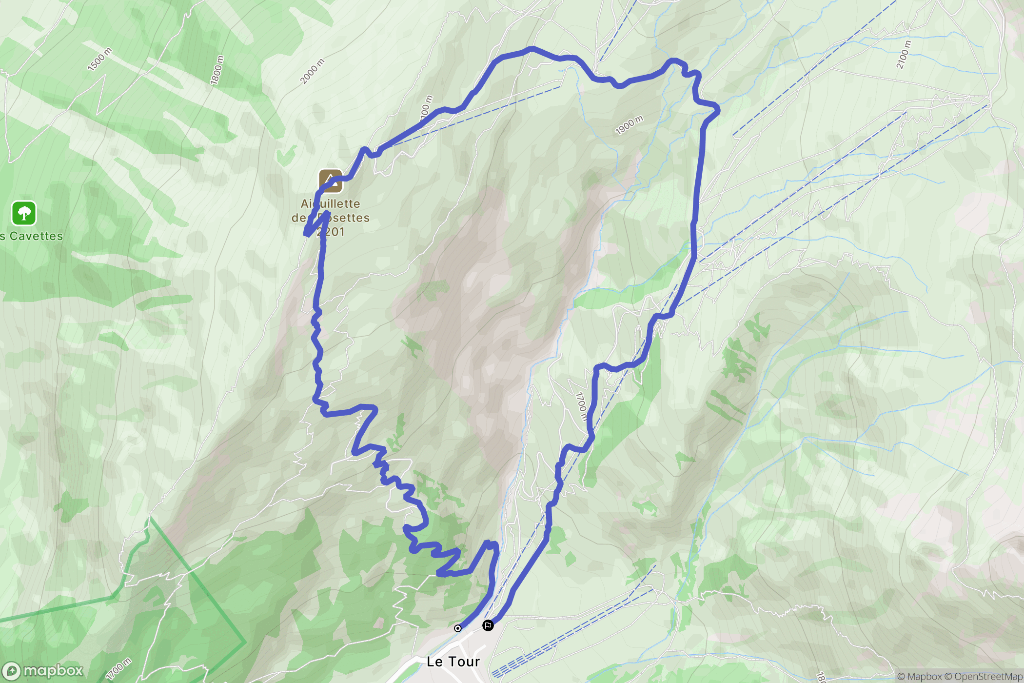 Chamonix-Mont-Blanc: routekaart voor buitenactiviteiten - France
