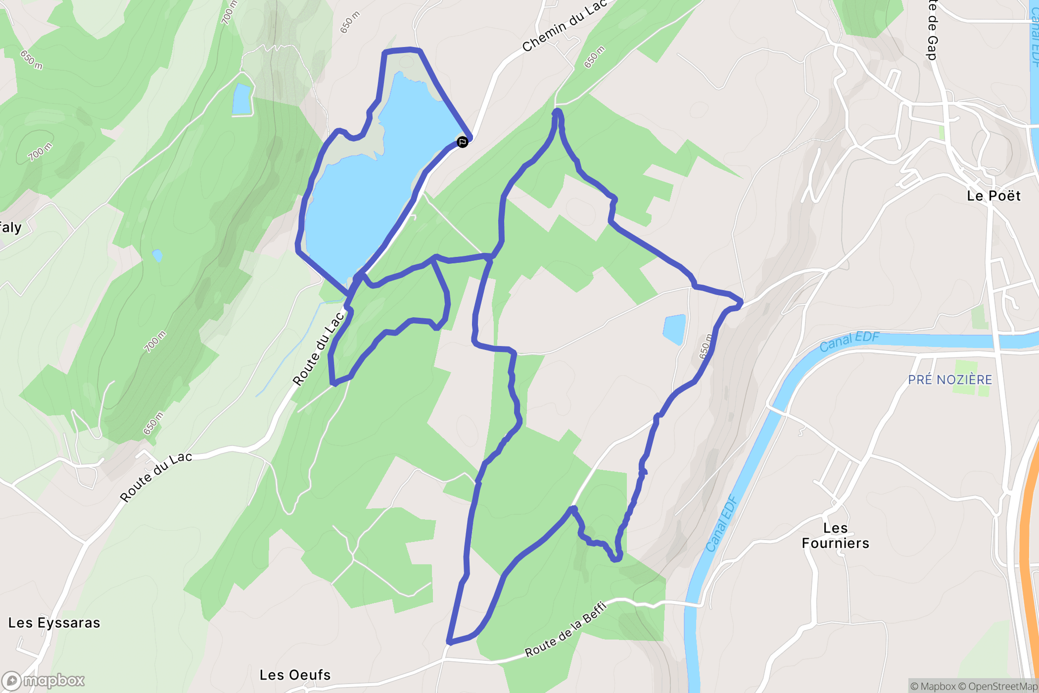 Upaix: routekaart voor buitenactiviteiten - France
