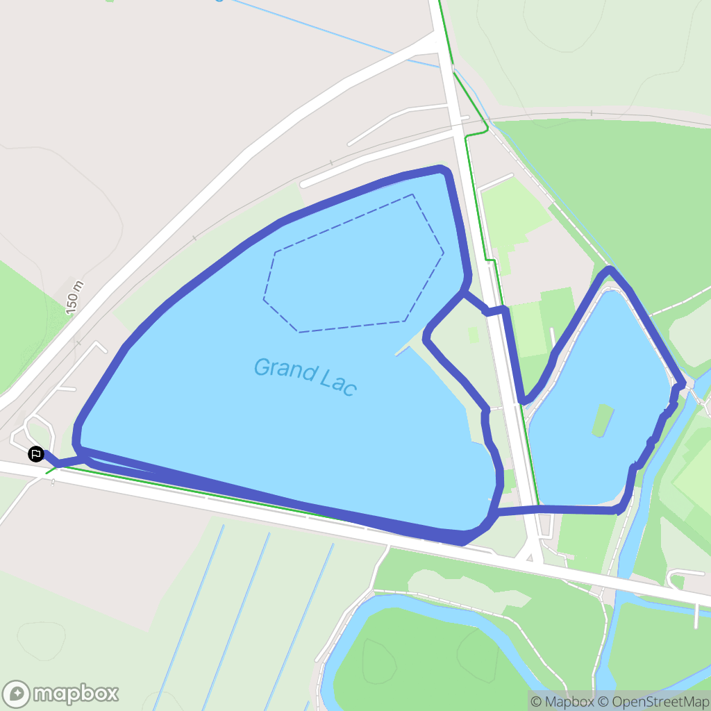 L'Isle-Jourdain : carte du parcours de randonnée - France