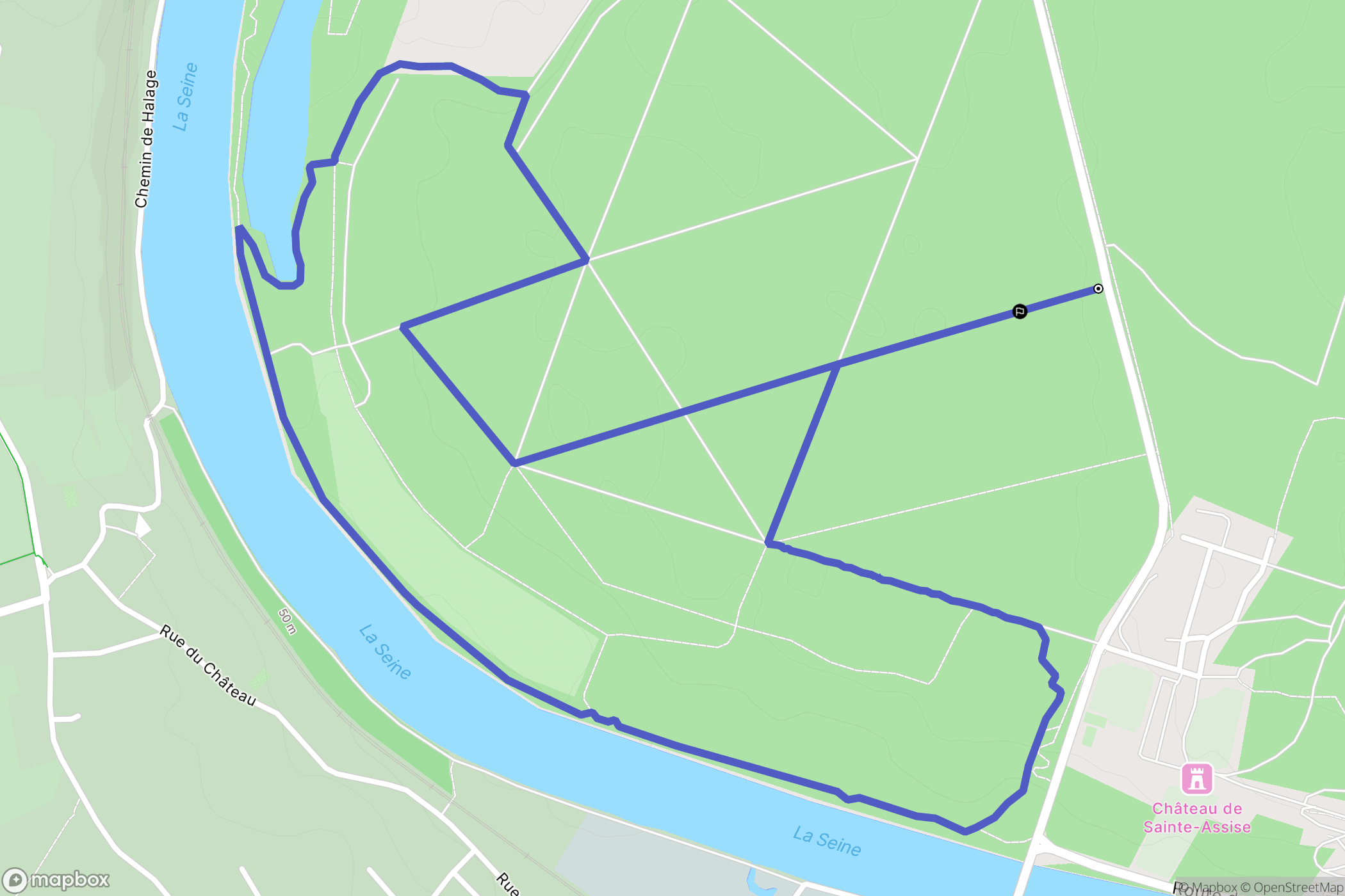 Seine-Port: routekaart voor buitenactiviteiten - France