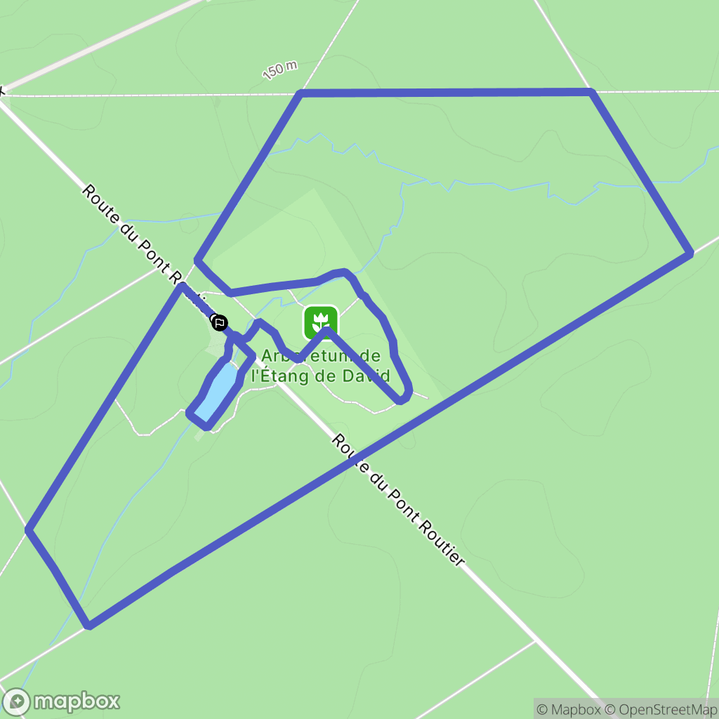 Locquignol : carte du parcours de randonnée - France