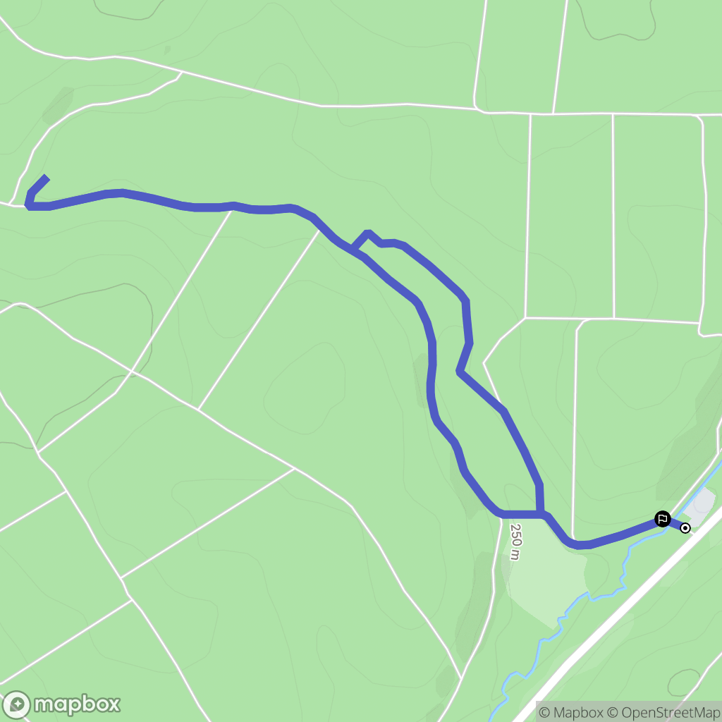 Neuvelle-lès-Cromary : carte du parcours de randonnée - France
