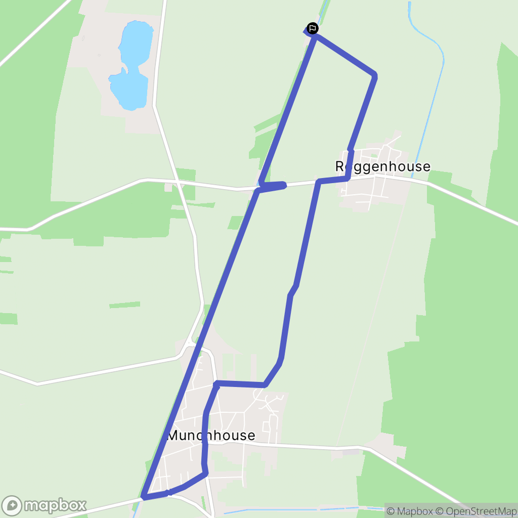 Hirtzfelden : carte du parcours de randonnée - France
