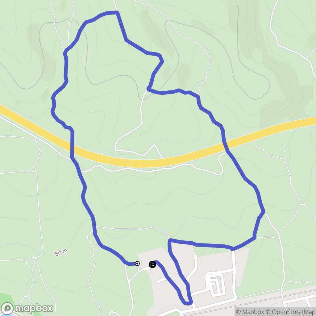 Carry-le-Rouet : carte du parcours de randonnée - France